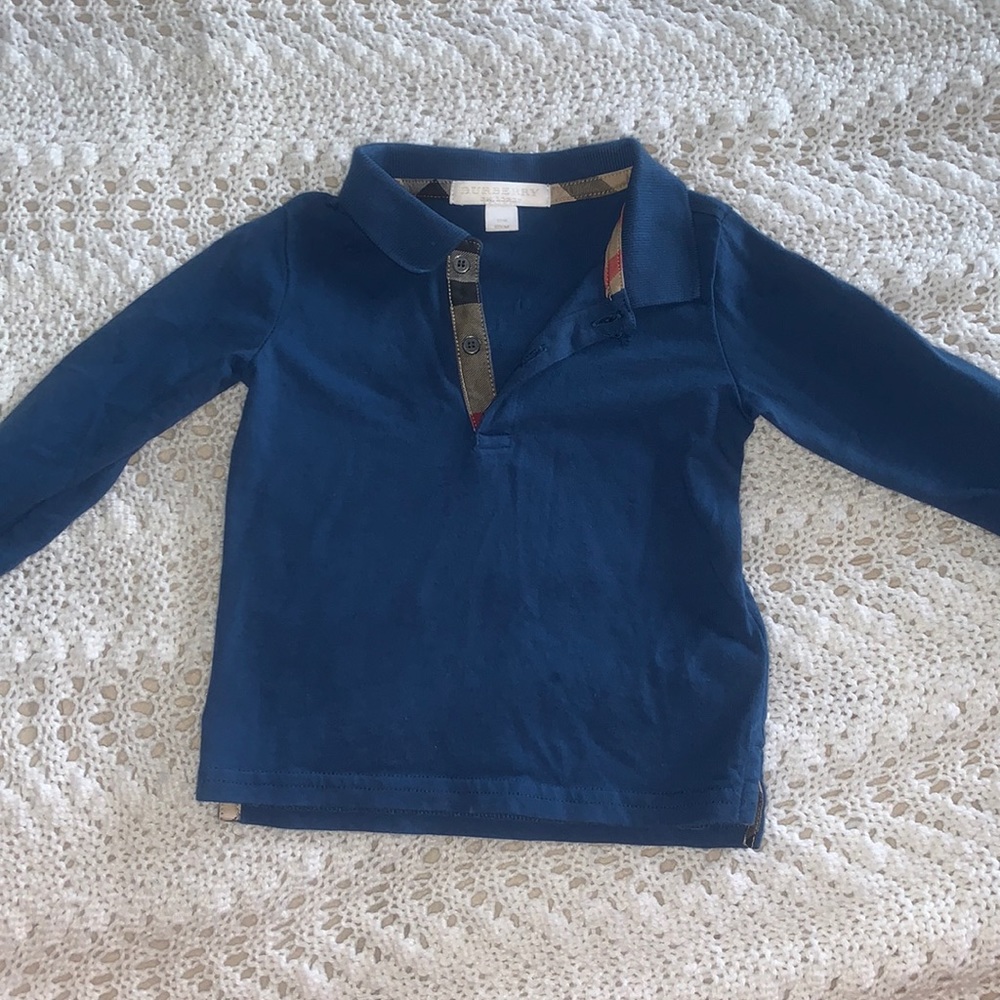Authentic baby Burberry polo